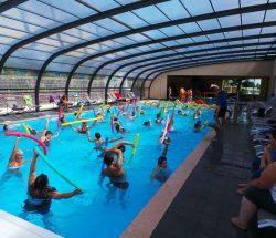activities in the indoor pool