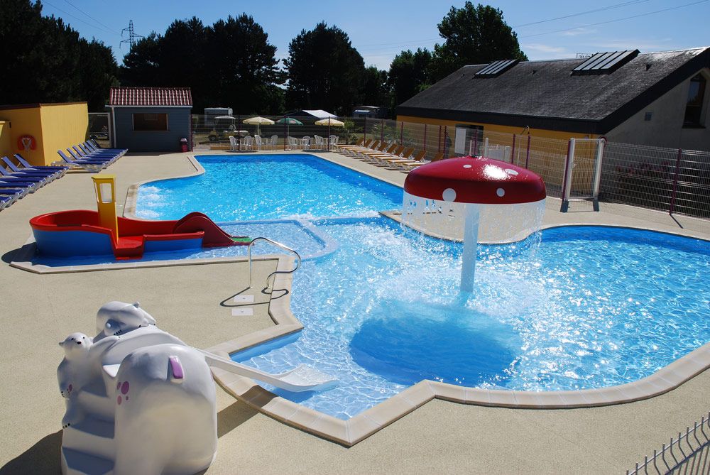Vitamin 4 stars : Normandy campsite with covered and heated swimming pool