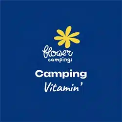logo flower camping vitamin seine maritime