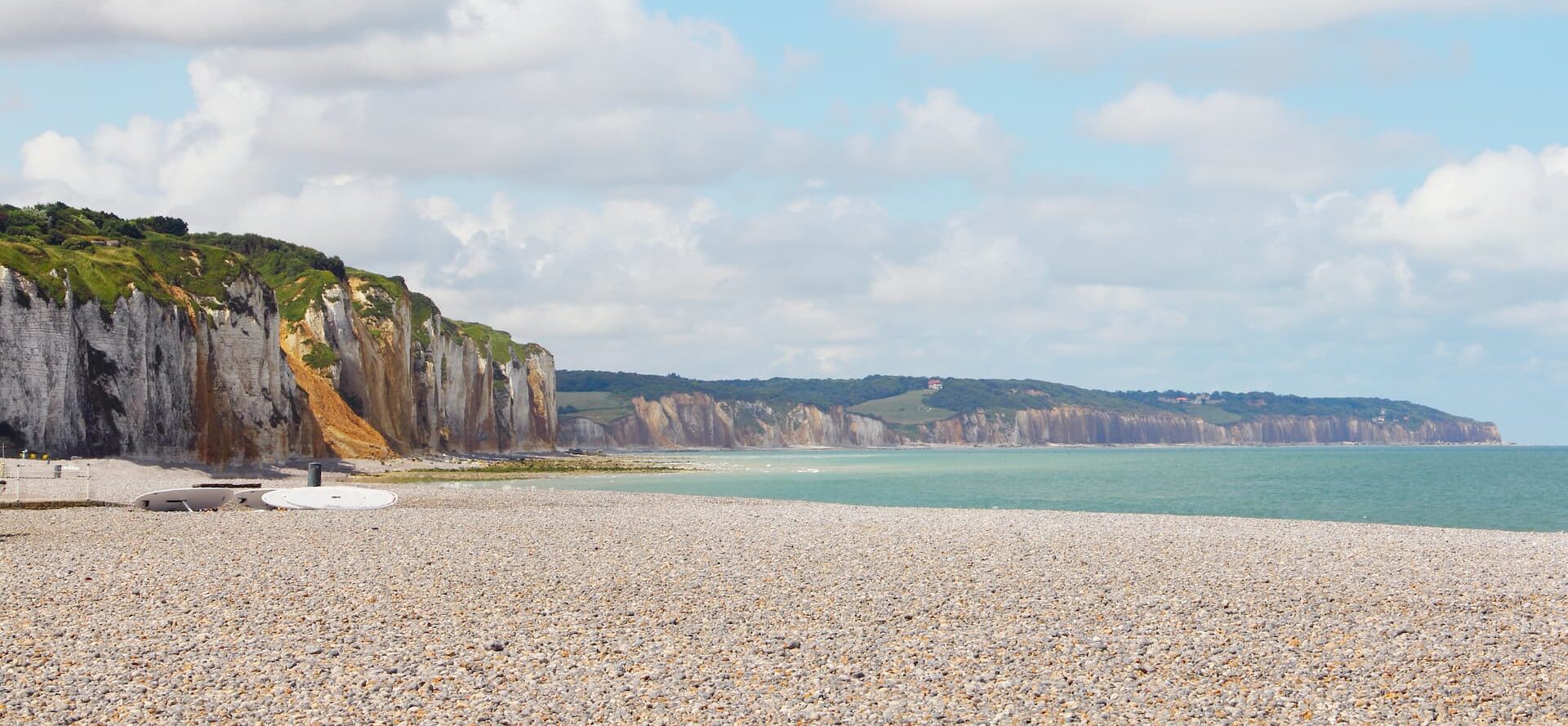 Activités en Seine-Maritime - Plage de galets de Dieppe - Camping le Vitamin